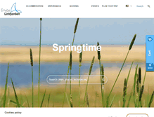 Tablet Screenshot of enjoy-limfjorden.com